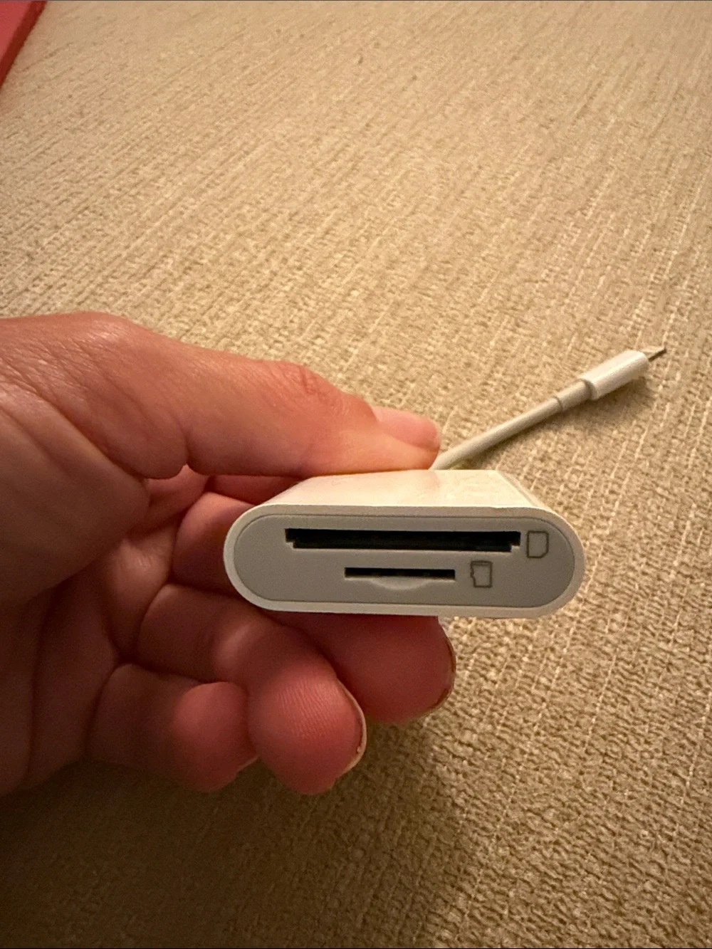 SD Card Reader for iPhone iPad Camera